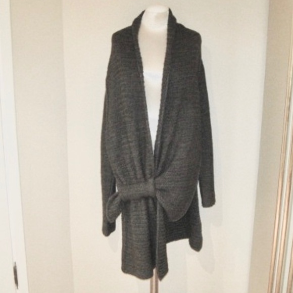 Sarah Pacini Open Front Knit Cardigan - Picture 2 of 13